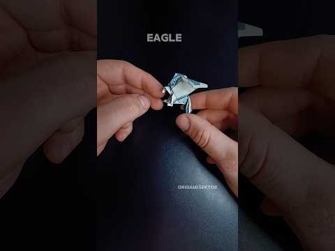 ORIGAMI EAGLE EASY | EAGLE | DIY PAPER ORIGAMI