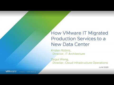 How VMware IT Migrated Its Largest Workloads Ever to a New Data Center