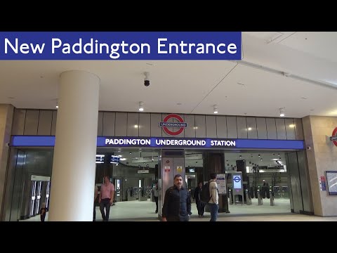 NEW Bakerloo Line Entrance To Paddington Station + Step Free Access