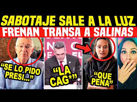 LLORA SALINAS! TRATÓ DE BORRAR VIDEO, NO LO LOGRÓ. PIERDE OTRA BATALLA. NO LO VIO VENIR