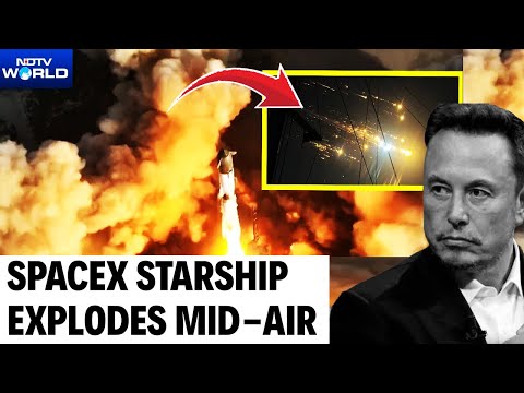 SpaceX Explosion | SpaceX Starship Explodes | Elon Musk's SpaceX Starship Blows Up Near Bahamas