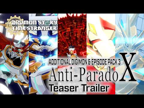 Digimon Story Time Stranger | Season Pass DLC3 Anti-ParadoX Teaser Trailer