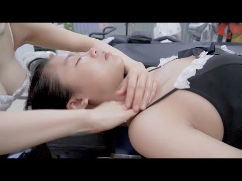 [ASMR] Relax Everyday With Linn Spa Vietnam, Linn Massage and Shampoo Sili TV Happy to be like this
