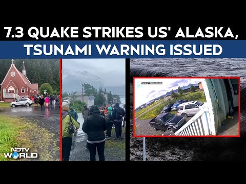 Alaska Tsunami | 7.3 Magnitude Earthquake Hits US' Alaska, Tsunami Warning Issued Briefly
