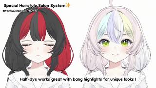This VTuber Model Lets You Create ANY Hairstyle — No Texture Editing N