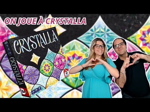 { Règles Et Partie } ON JOUE À CRYSTALLA | Jeu De Société | Schmidt