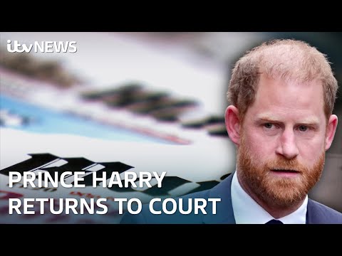 Prince Harry tells court of paranoia caused by Daily Mail