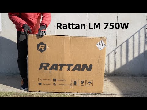 Rattan LM 750W Folding Fat Tire Electric Bike Unboxing
