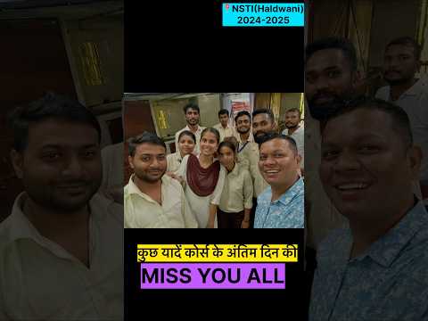 #last day of course #CITS #NSTI HALDWANI #machinist