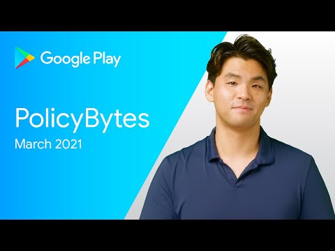 2021년 3월 구글플레이 개발자 정책 업데이트 (한국어)