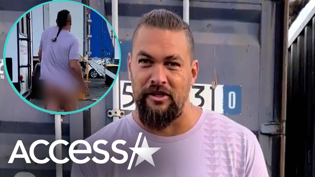 Jason Momoa Shows Off His Butt In Wild New Video