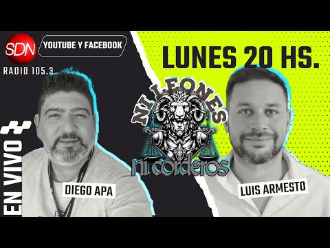 “El síndrome capitalista de Diógenes” – Ni leones ni corderos, Diego y Sebas – Hoy Luis Armesteau