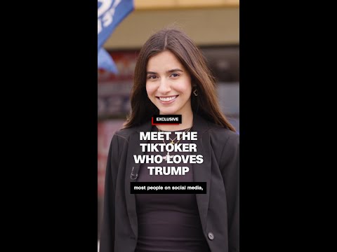 Meet the Gen Z creator making TikToks for Trump
