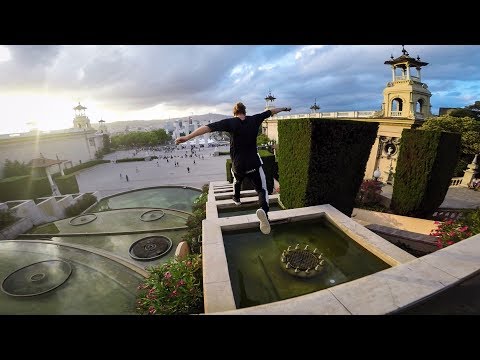 GoPro: Freerunning Barcelona’s Palace Fountain Steps with Jason Paul - UCqhnX4jA0A5paNd1v-zEysw