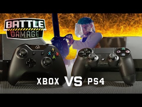 XBOX ONE vs PS4 Durability Test (Loser Gets Chainsaw) | WIRED’s Battle Damage - UCftwRNsjfRo08xYE31tkiyw