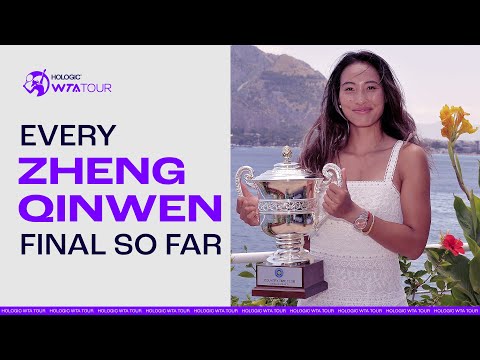 Olympic finalist Zheng Qinwen: The story so far! 🏆