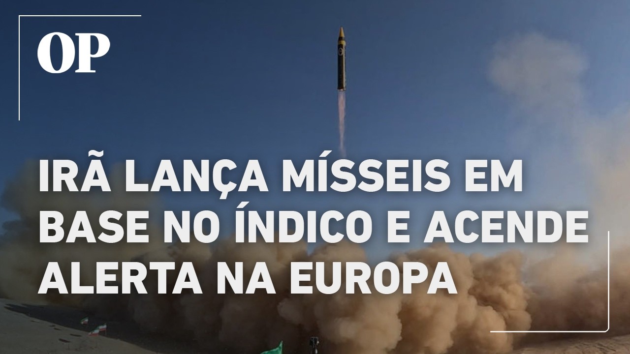 Irã lança mísseis em base no oceano índico e acende alerta na Europa