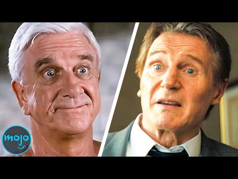 Top 10 Funniest Liam Neeson Moments Vs Top 10 Funniest Leslie Nielsen Moments