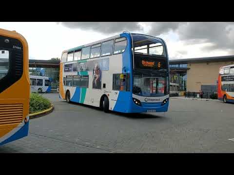 Buses at Lincoln Central Bus Station (30/08/2023]