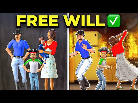 I gave my Sims free will to live as they want