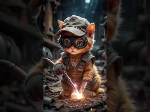 kucing pekerja keras 😢📢 #videoshort #cat #imut #funny #cute #catshorts #cutecat #funnycats #kucing