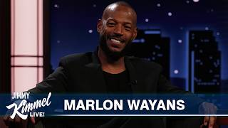 Thumbnail for the video "Marlon Wayans on the Return of Scary Movie, Doing Impressions & Supporting the LGBTQ+ Community" from Jimmy Kimmel Live