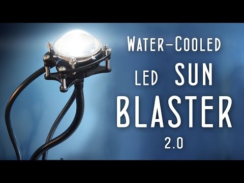 1000w equiv. Watercooled LED (DIY SUN BLASTER 2.0) - UCUQo7nzH1sXVpzL92VesANw