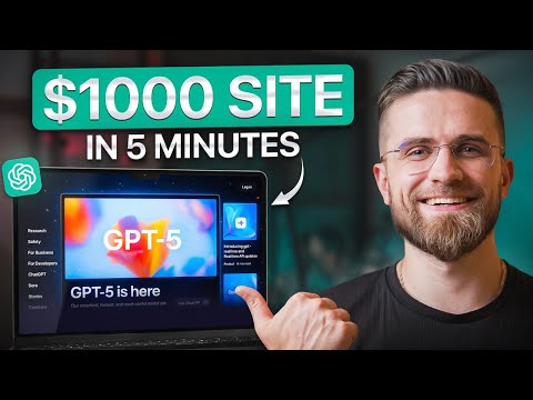 I Let AI Build a $1000 Website in 60 Seconds... SHOCKED