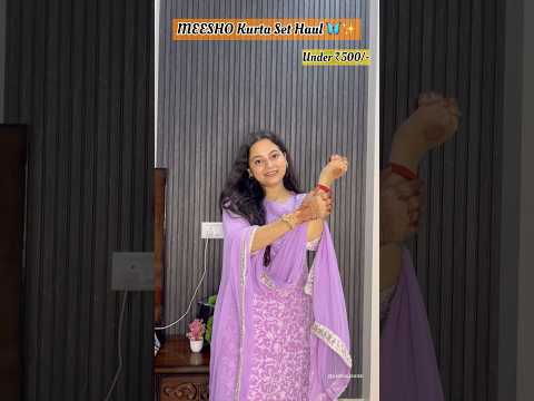Khand Lagdi 🔥 || Meesho Kurta set haul || Padmaja Badal || #youtubetrending #youtubeshorts #meesho