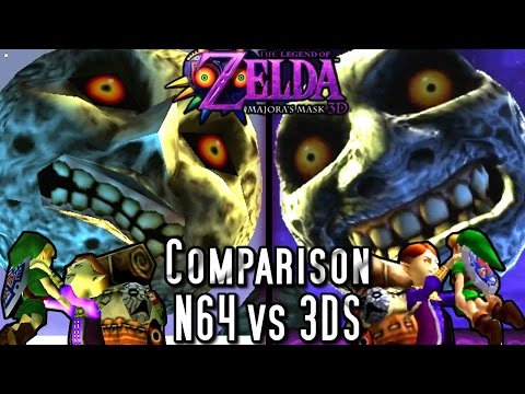 Majora's Mask 3DS vs N64 COMPARISON - Old Zelda VS New! - UChnz1eAo9SfuDfqFZt1KFtA