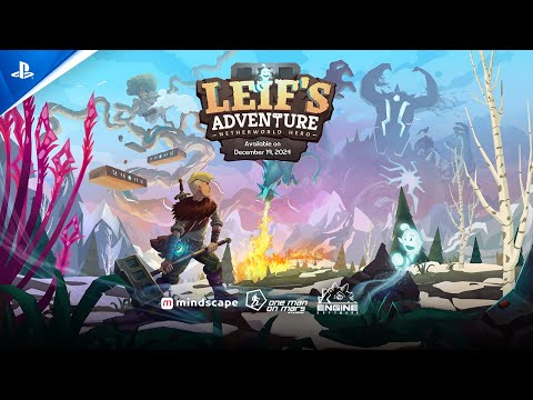 Leif's Adventure: Netherworld Hero - Release Date Trailer | PS5 Games