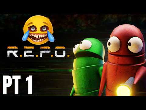 What Did I Get Myself Into First Time Playing R.E.P.O Part 1