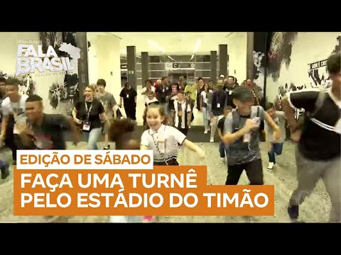 Fala Esporte: Turnê permite que visitantes conheçam estádio do Corinthians