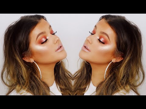 CRANBERRY FALL GLAM! USING ALL DRUGSTORE MAKE UP! | Rachel Leary - UC-Um2u0Agv8Q-OhjO6FZk1g