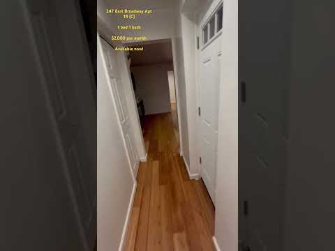 1-Bed Apartment for Rent in Lower East Side, Manhattan NY