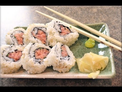 How to make Spicy Tuna Rolls Sushi - UCX0kj_Hz-VY22eX9quwhwcA