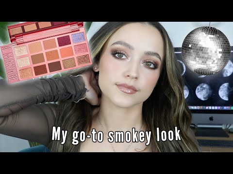 My Go-To Smokey Eye & Nude Lip!!