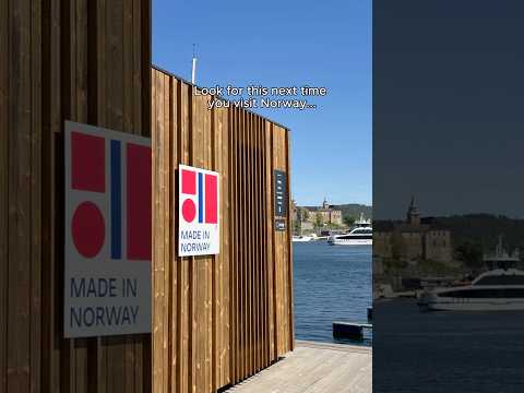 Made in Norway label is here 🇳🇴 #visitnorway #madeinnorway