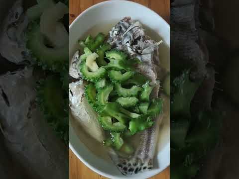 Healthy meal😍 | Fish with bittergourd #shorts #healthymeal #fish #bittergourd