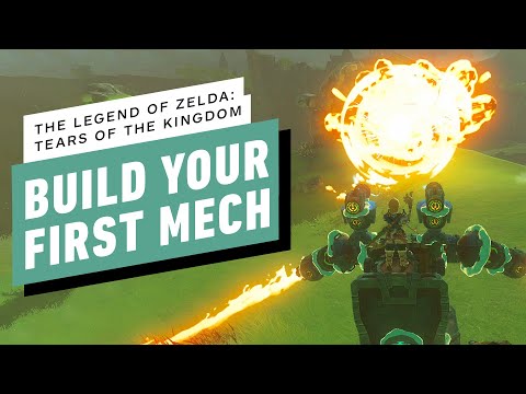 How to Build Your Own Mech in The Legend of Zelda: Tears of the Kingdom