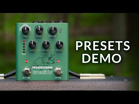 Eventide TriceraChorus Pedal Presets Demo