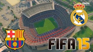 Barcelona - Real Madrid | FIFA 15 | Camp Nou