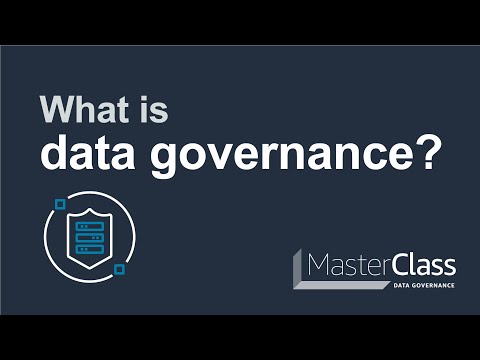 What is data governance? | Amazon Web Services