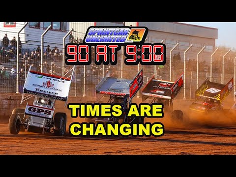 SprintCarUnlimited 90 at 9 for Tuesday, August 26th: BAPS Motor Speedway adjusts to changing climate - dirt track racing video image