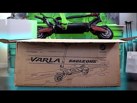 Varla Eagle One Unboxing and Full Build #varlascooter #varlaeagleone #eagleonescooter