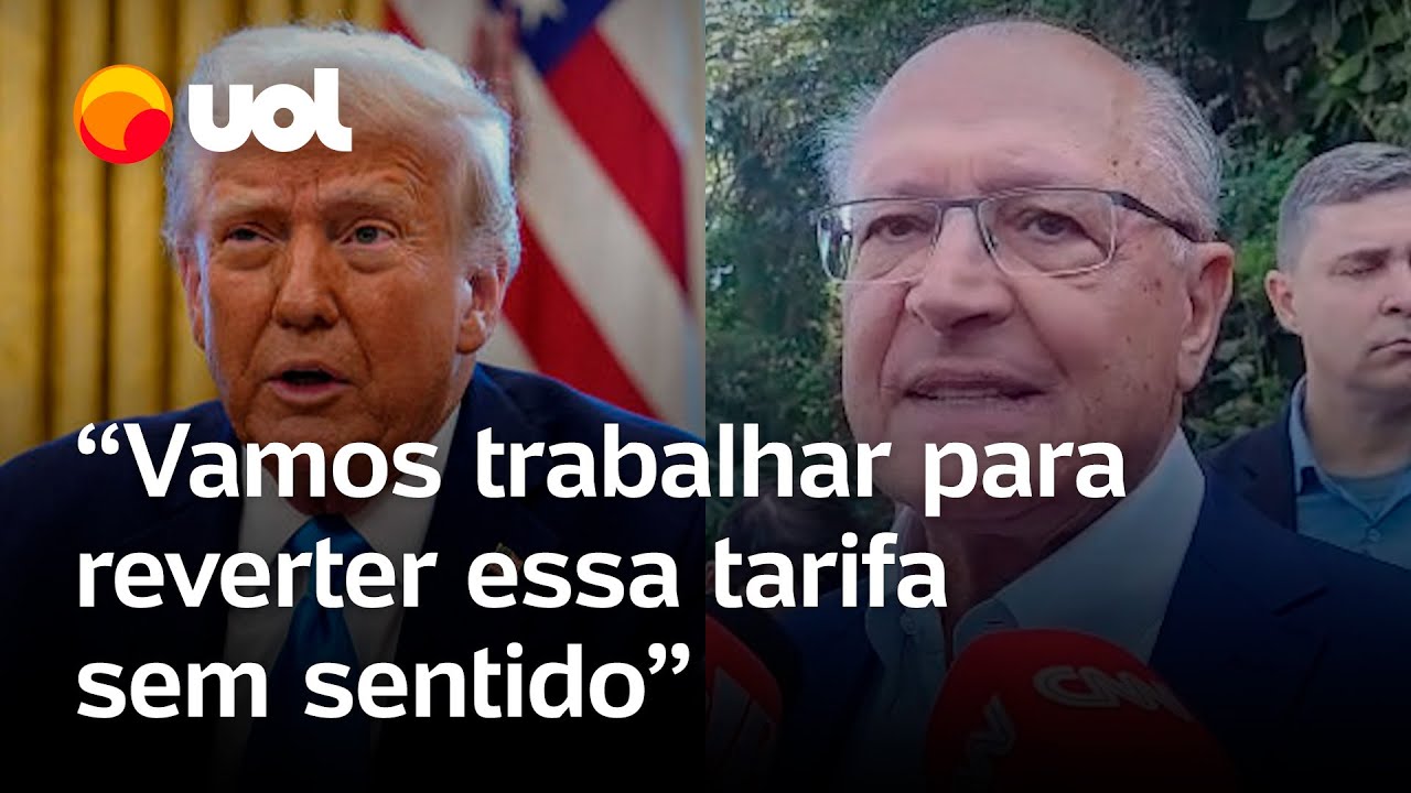 Alckmin diz tarifaço de Trump é ‘inadequado’ e ‘sem sentido’: ‘Brasil não é um problema para os EUA’