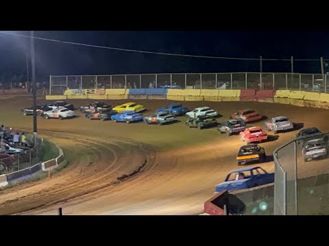 8/20/2022 Pure Stock Cherokee Speedway - dirt track racing video image