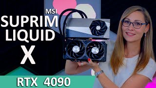 Vido-Test : MSI RTX 4090 Suprim Liquid X Review - Thermals, Noise, Clocks & Power