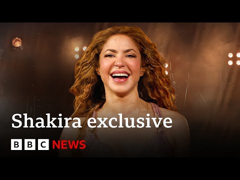 Backstage with Shakira in Miami – a BBC exclusive | BBC News