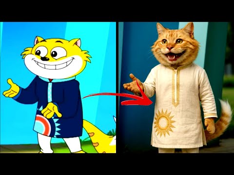 Honey Bunny Ka Jholmaal Characters In Real life 🧬 | Funtoon Networkz
